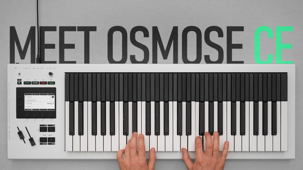 Osmose CE - The New Generation Of MIDI Controllers - YouTube