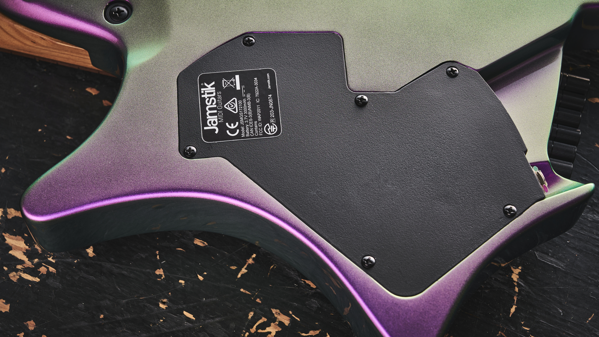 Strandberg x Jamstick Chameleon MIDI guitar