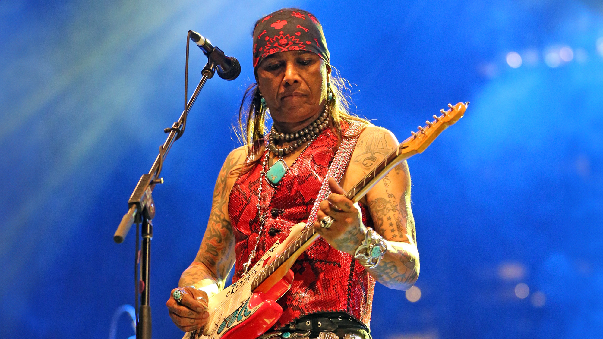 Micki Free performs onstage at the Prince Tribute Concert during 2017 SXSW Conference and Festivals at Lady Bird Lake on March 17, 2017 in Austin, Texas.