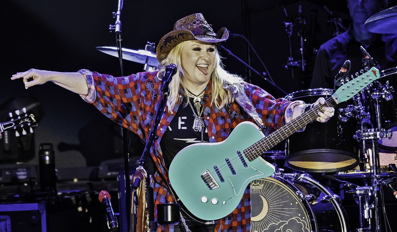 Melissa Etheridge performs at the FirstBank Amphitheater in Franklin, Tennessee on September 13, 2024