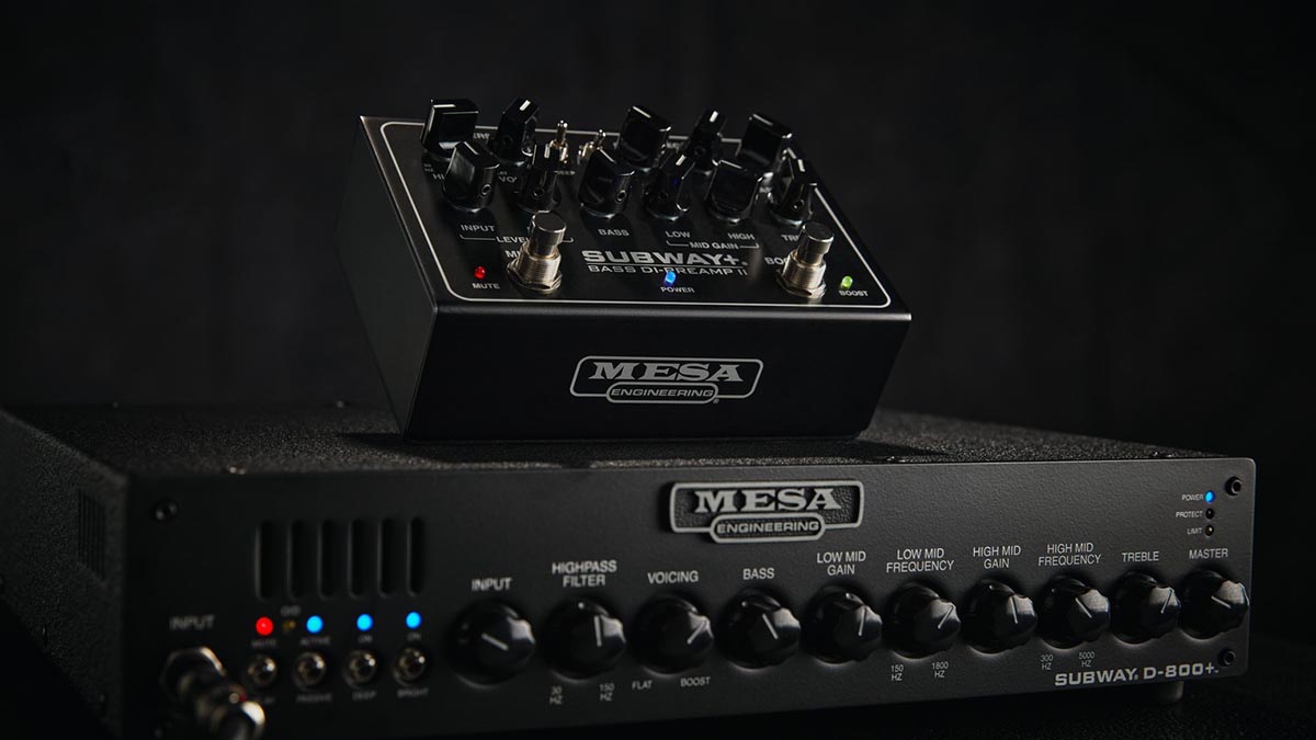 The Mesa/Boogie Subway+ Bass DI‑Preamp II is a blockbuster sequel to the original, and offers bassists everything they need in one compact housing.