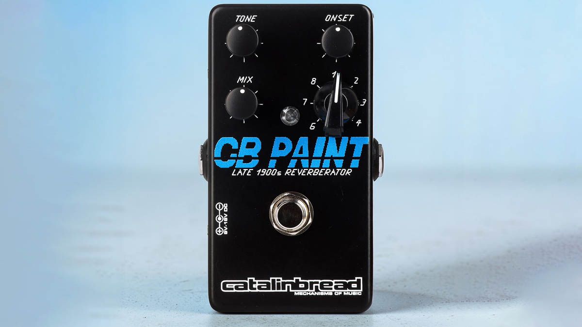 Catalinbread introduces CB Paint reverb, inspired by the Alesis Microverb.]