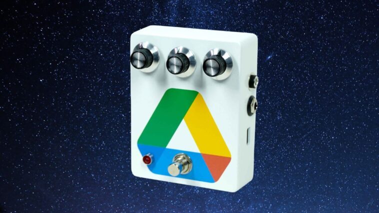 Chibson & Acorn Amps' latest pedal that is absolutely not a Google Drive clone.]