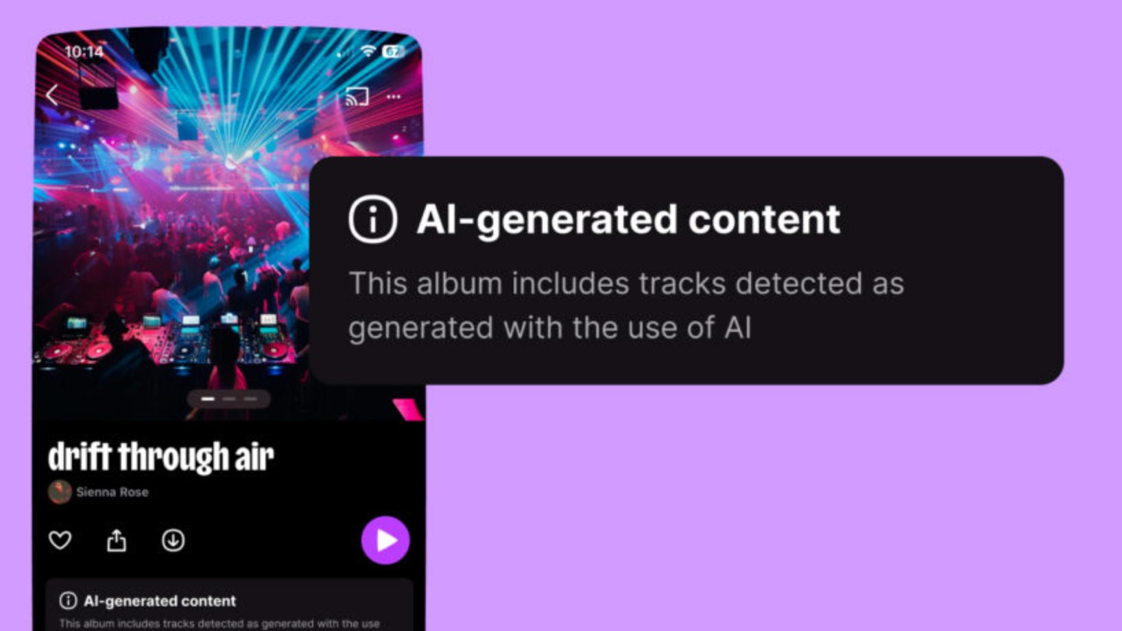 "Daily Uploads on the Rise: 44% of Deezer's Content is AI-Generated Noise"]