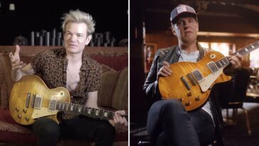 Deryck Whibley Purchases Joe Bonamassa's Lazarus Les Paul Guitar]