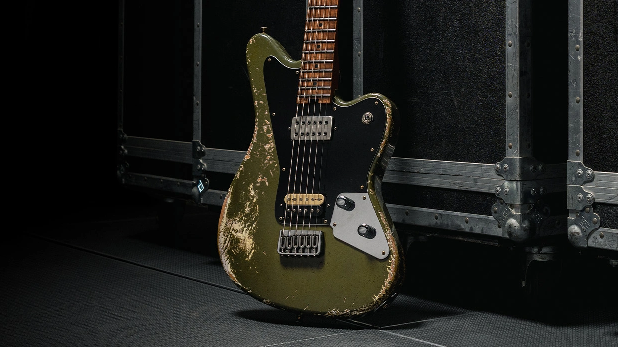 "Discovering a Fresh Sound and Dimension in My Writing": Misha Mansoor Unveils Distinctive Jackson Custom Shop Baritone Surfcaster]