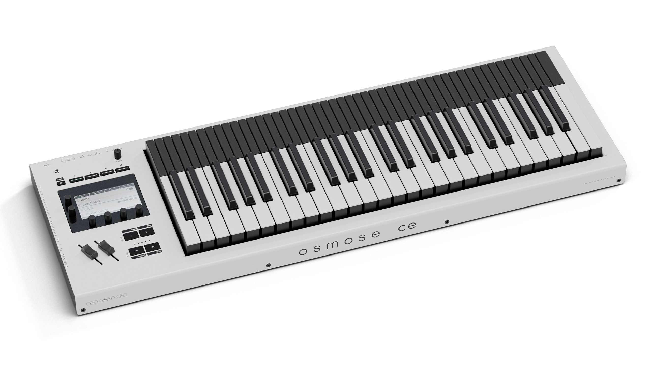 Expressive E unveils Osmose CE, a MIDI controller version of its MPE-enabled synthesizer.]