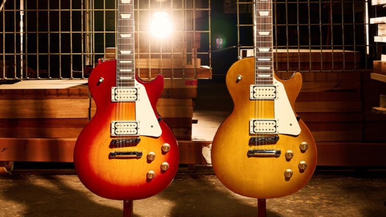 Gibson Revamps the Les Paul Studio with Double Trouble Features]
