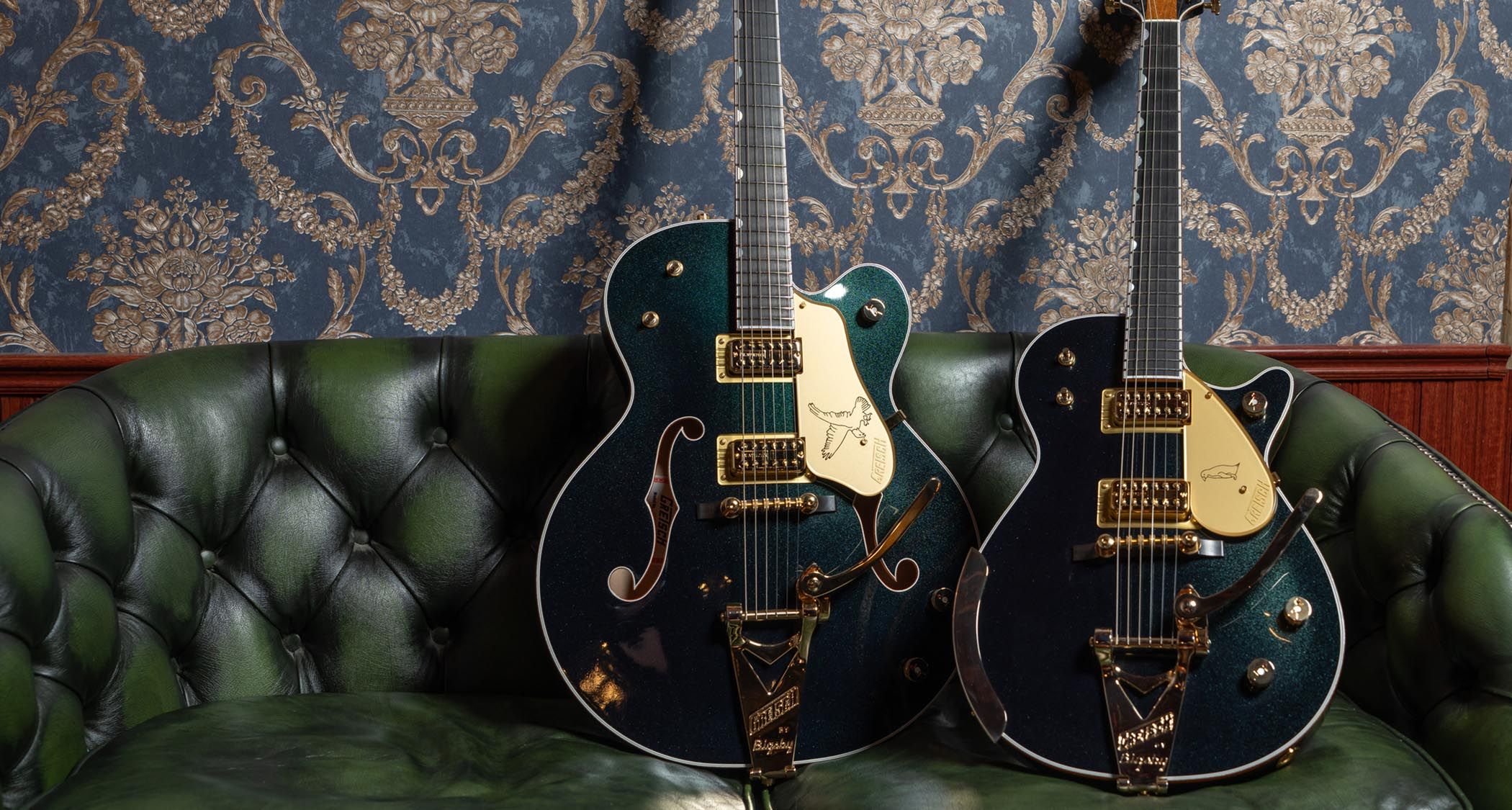 Gretsch Reveals Stunning, Exclusive Limited Editions of Penguin and Falcon Models]