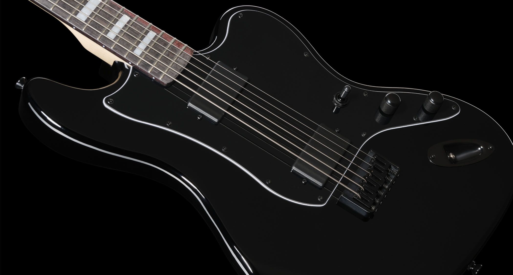 Harley Benton unveils an affordable baritone under $250, demonstrating that you can achieve low tunings on a budget while looking stylishly unique.]