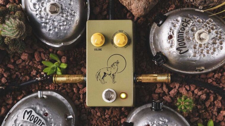 JHS Pedals introduces the Coyote fuzz pedal.]