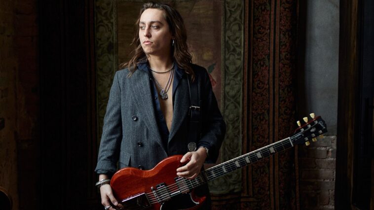Jake Kiszka shares insights on his new Gibson SG signature guitar.]