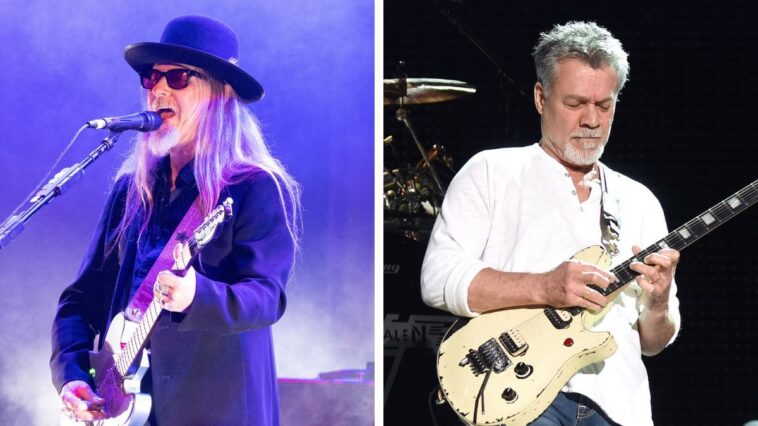 Jerry Cantrell's EVH guitar was lost for 18 years.]