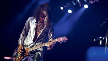 Joe Perry's ultimate slide guitar: the Ampeg Dan Armstrong reimagined]