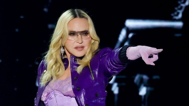 "Madonna Surprises West Hollywood Club Night, Unveils Tracks from Confessions II: 'Hey Kids, Ready to Dance? Let's Go!'"]