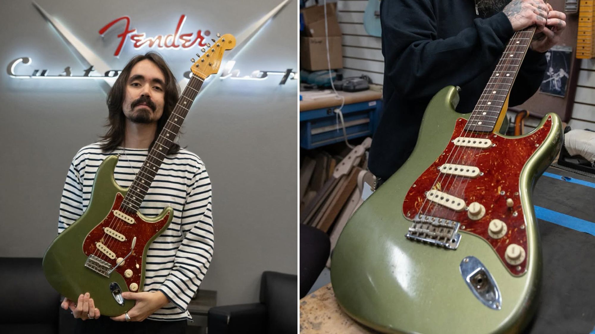 Mateus Asato announces his collaboration with Fender.]