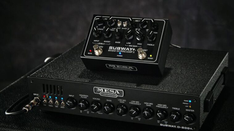 Mesa/Boogie introduces the powerful Subway+ Bass DI-Preamp]