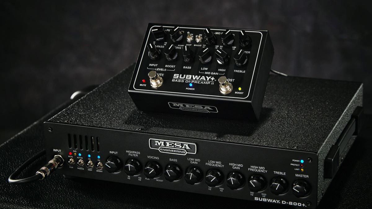 Mesa/Boogie introduces the powerful Subway+ Bass DI-Preamp]
