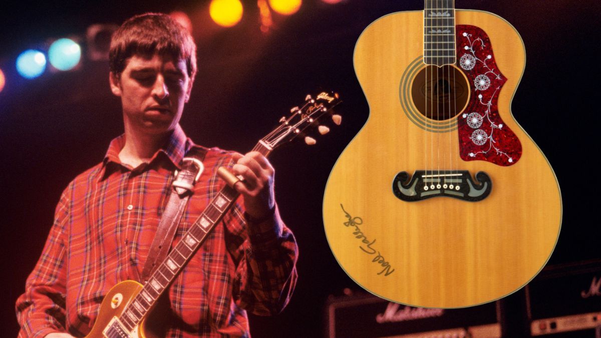 Noel Gallagher's Epiphone Guitar Featured in "Wonderwall" Video to Be Auctioned Off]