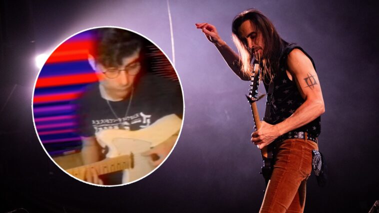Nuno Bettencourt reveals the emerging guitarist who has amazed him.]