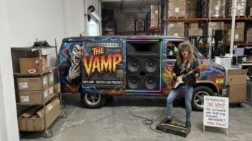 Quilter Labs Creates the Vamp: A 200,000-Watt, Four-Wheeled Amplifier]