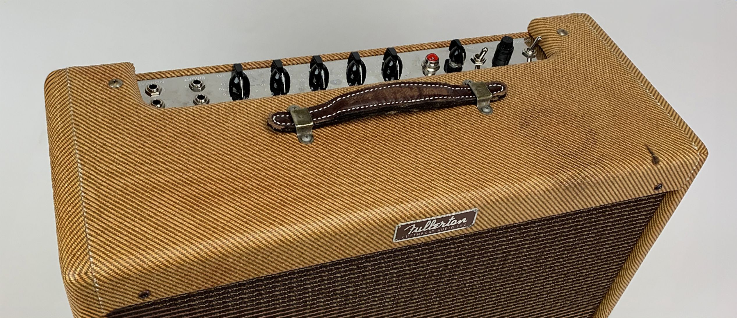"Regarded by numerous musicians as the 'top-sounding tweed Fender,' we take a look at the Cutthroat Audio Fullerton 5G9 1x12, a contemporary reinterpretation of a legendary Fender combo."]