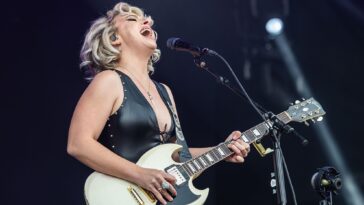Samantha Fish hopes her debut live album resembled her most recent one.]