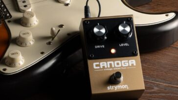 Strymon Introduces the Canoga: A Two-Knob Silicon Fuzz Pedal]