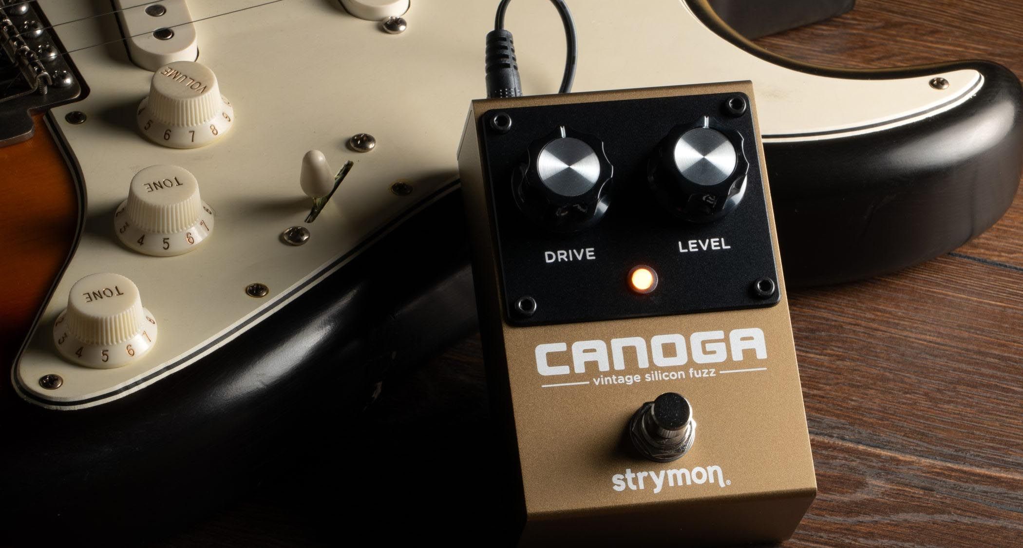 Strymon Introduces the Canoga: A Two-Knob Silicon Fuzz Pedal]