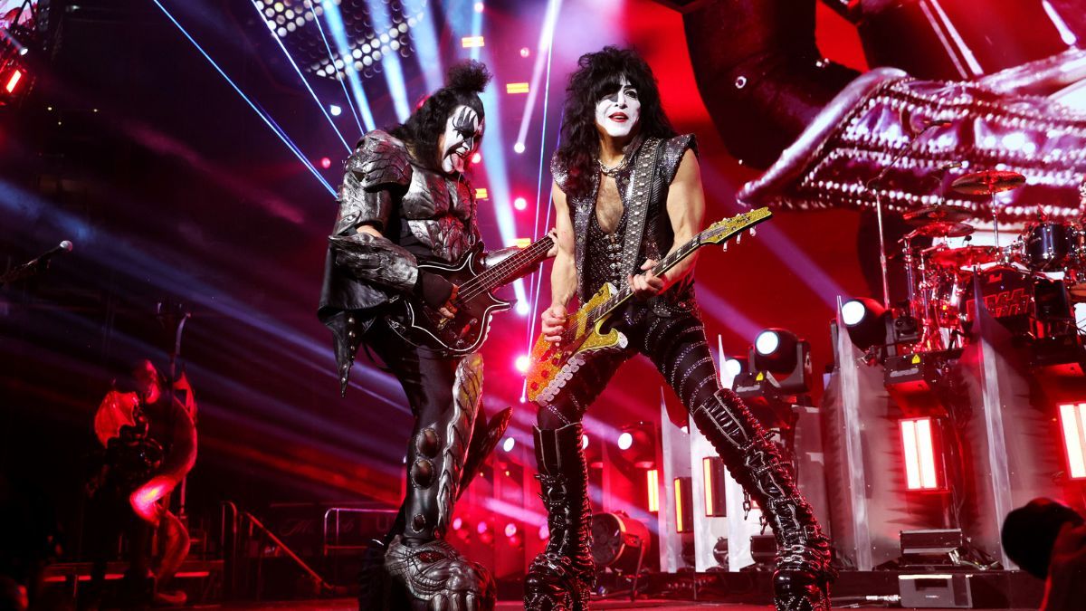 "There's no question that the sight of any of the four Kiss members instantly attracts a crowd, no matter where in the world. Gene Simmons and Paul Stanley discuss their avatar show, new music, and their status as icons even larger than Mickey Mouse."]