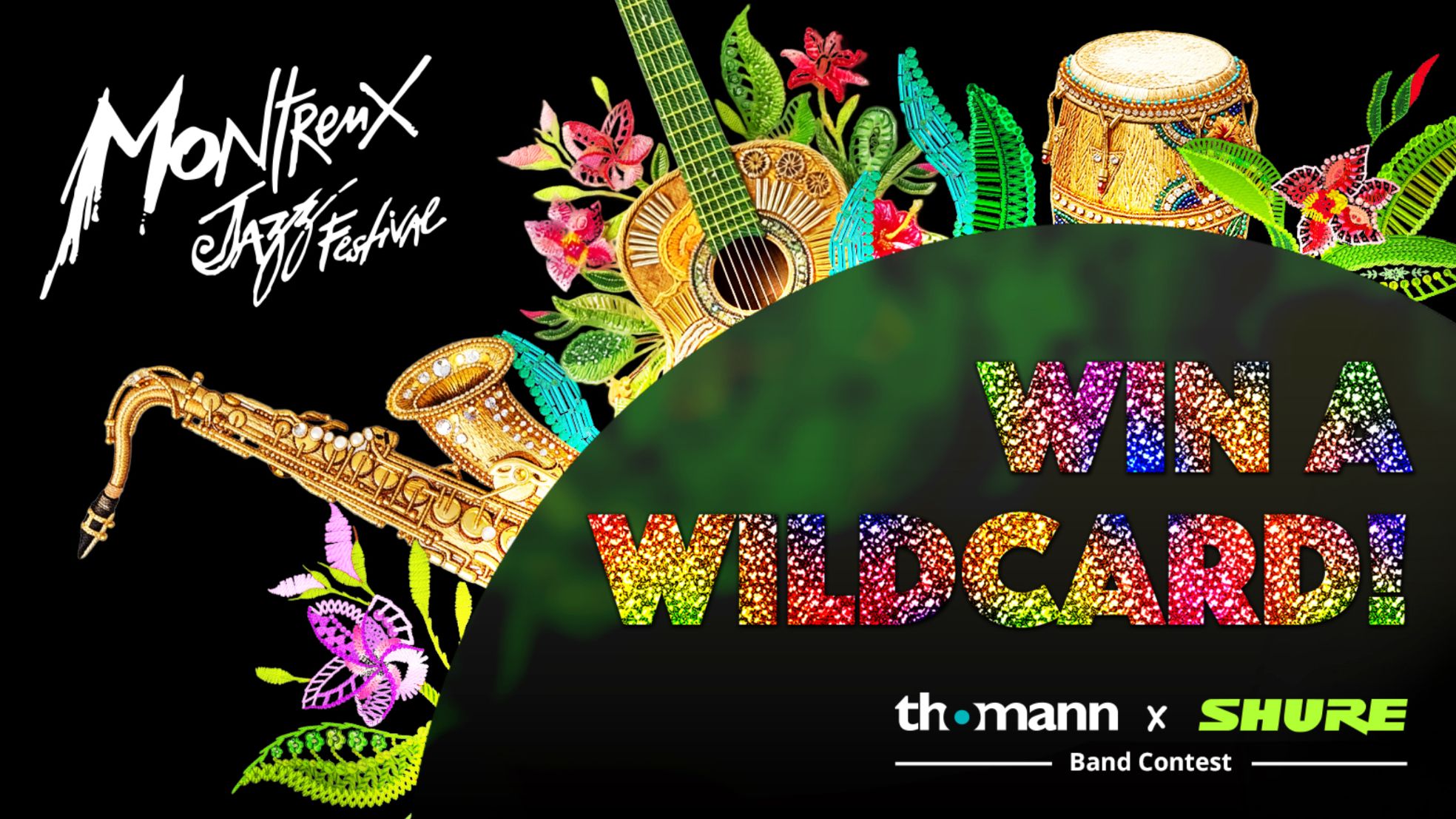 Thomann unveils Montreux Jazz Festival contest offering a one-hour performance slot and a €3,000 fee for the winner.]