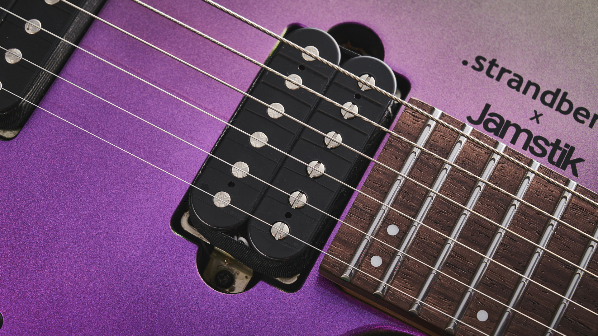 Strandberg x Jamstick Chameleon MIDI guitar