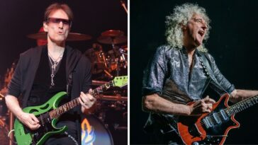 Why Steve Vai Found It Challenging to Play Brian May's Red Special]