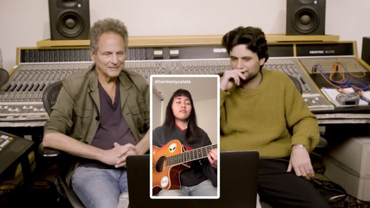 "Wow! That’s something I reserve for live performances — it’s not on the album”: Lindsey Buckingham responds to TikTok covers of Fleetwood Mac’s 'Never Going Back Again,' praising one as “better than my own.”]