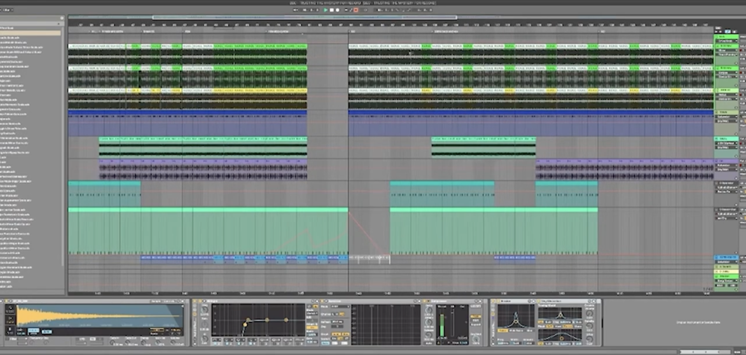 BEC's Ableton DAW project