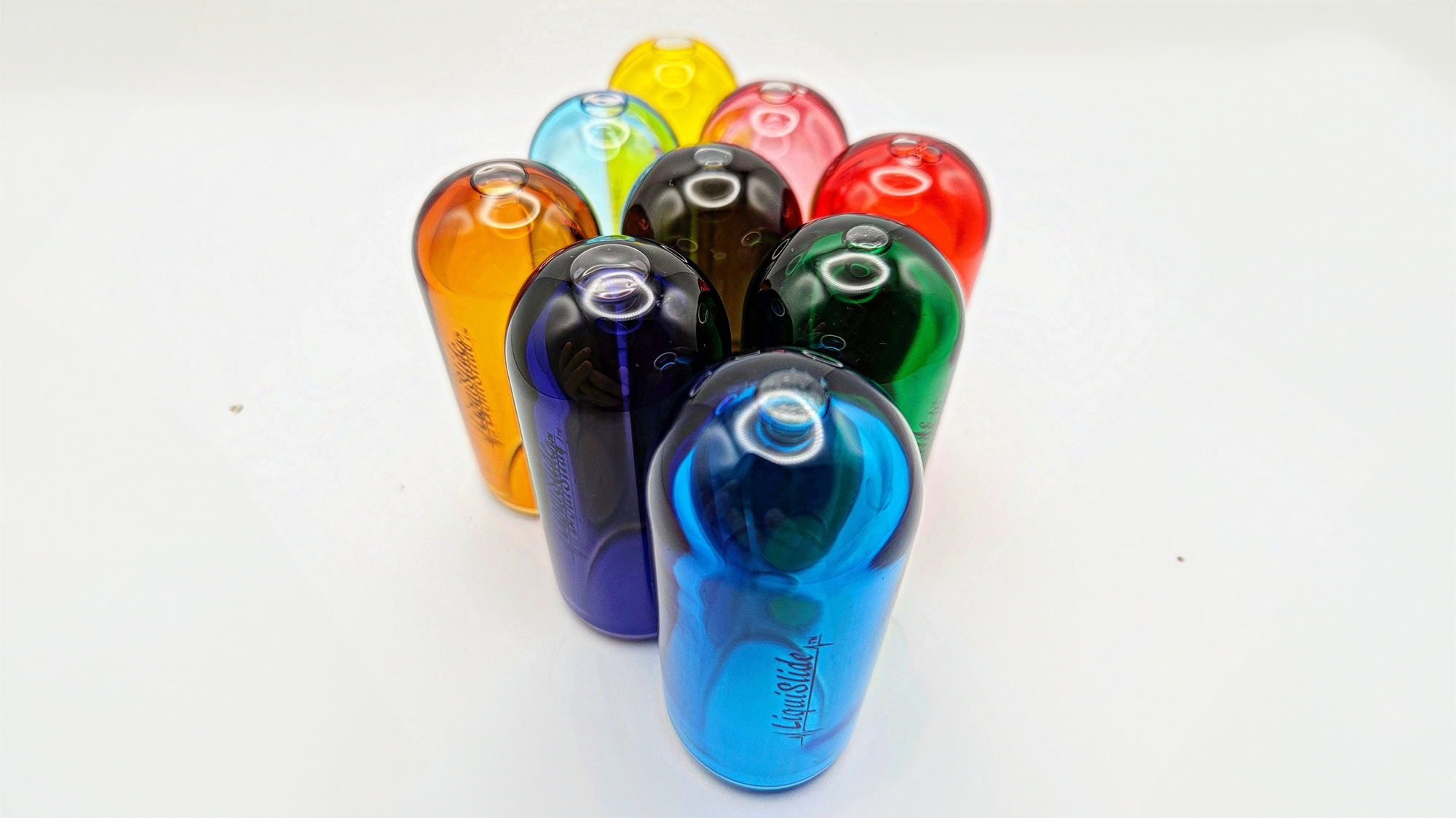 A photo of the LiquiSlide glass