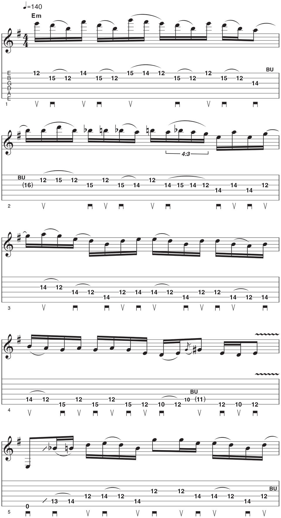 Paul Gilbert Shred Lick