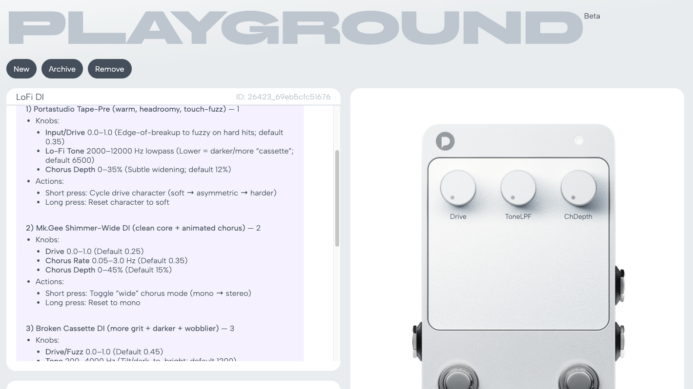 Polyend Endless screenshot