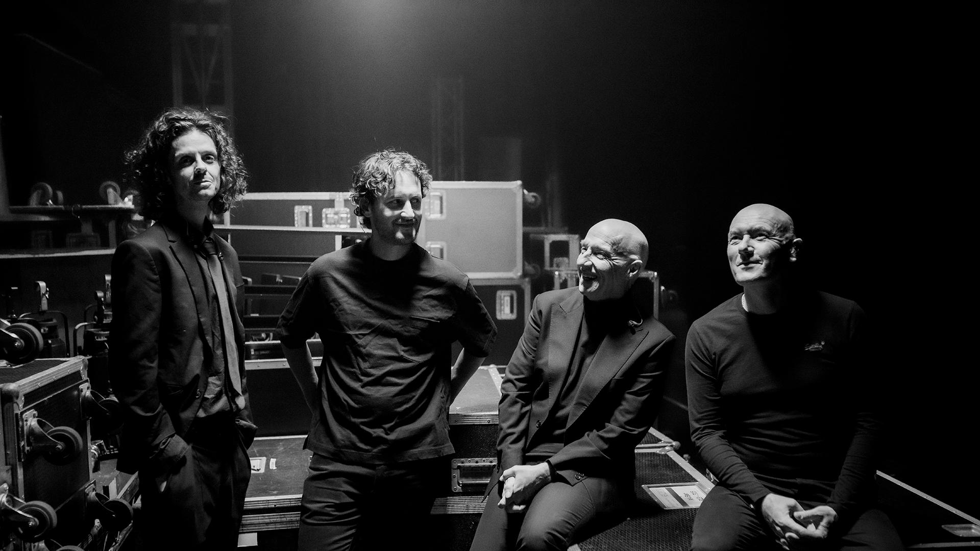 Midge Ure and his band