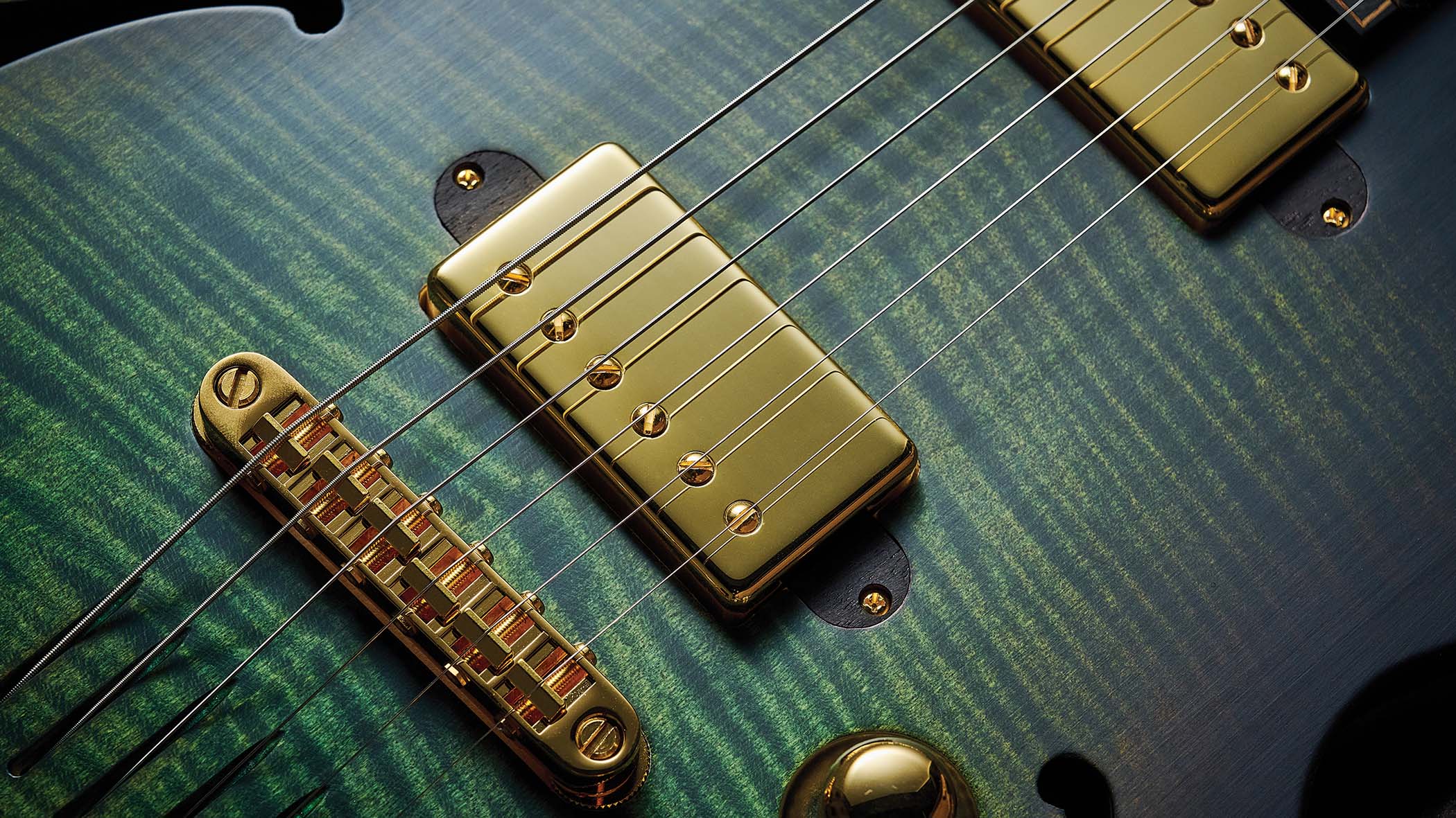 The Lowden GL-J is loosely inspired by the ES-335 but is a very different guitar.