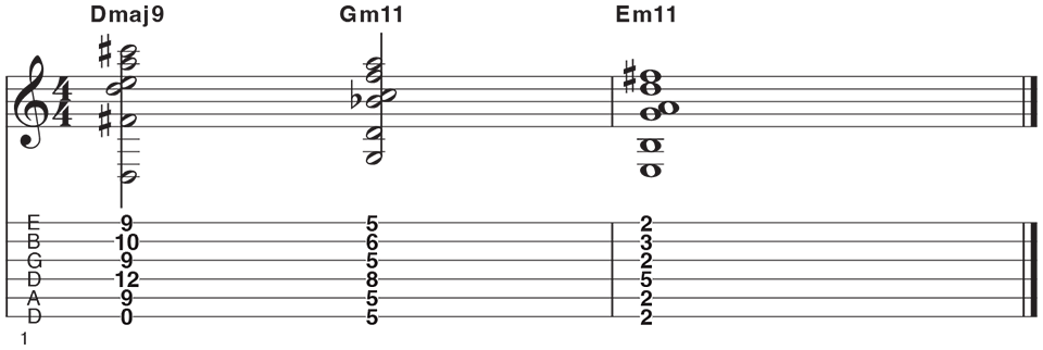 Allen Hinds' Favorite Chords
