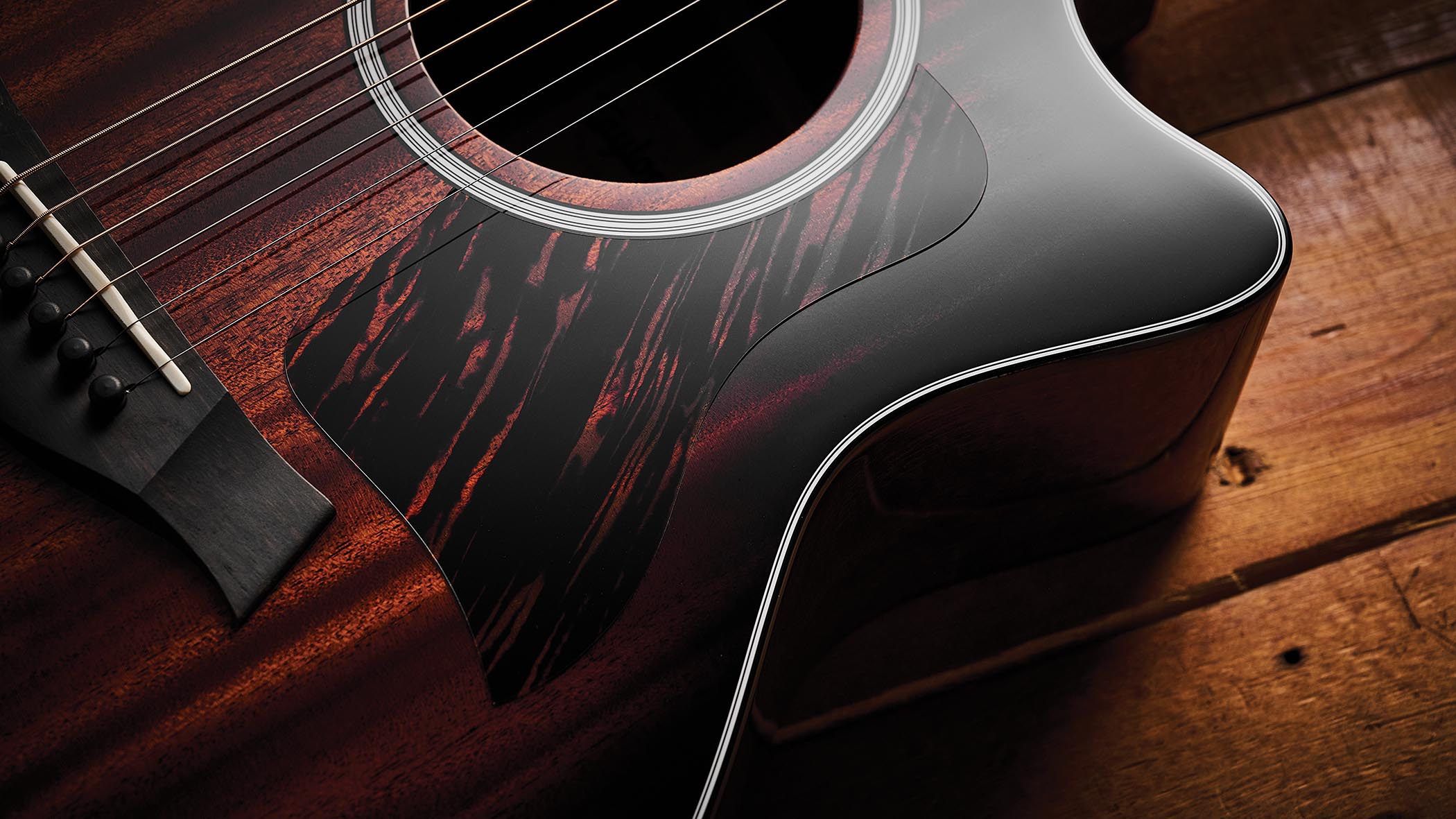 The Next Generation 324ce is a revised and upgraded version of Taylor&rsquo;s renowned Grand Auditorium acoustic