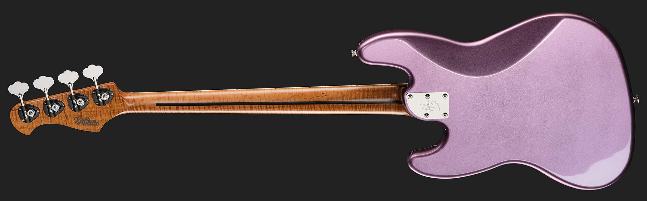 Harley Benton BassTheWorld MV-JB Plus: the Burgundy Mist J-style challenges our preconceptions of the Thomann-owned brand with a high-end build