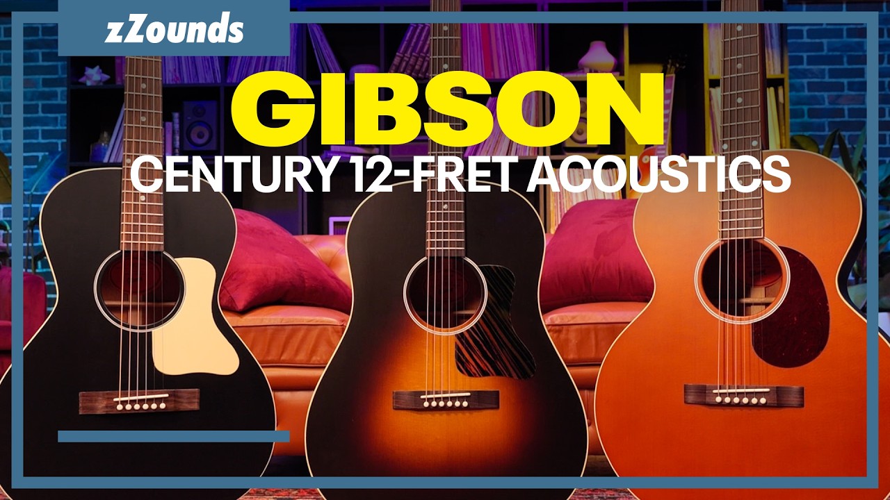 The Gibson Century Collection 12-Fret Acoustic Guitars - YouTube