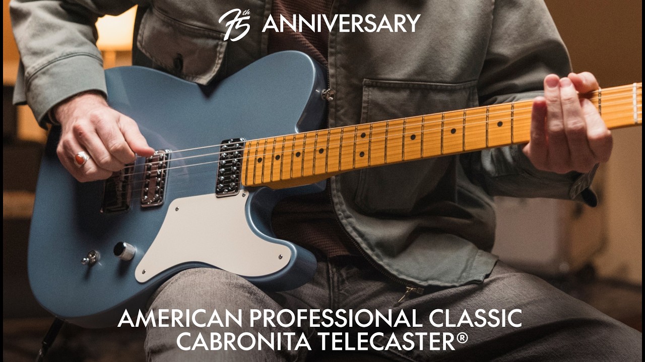 Meet the 75th Anniversary American Professional Classic Cabronita Telecaster | Tele 75 | Fender - YouTube