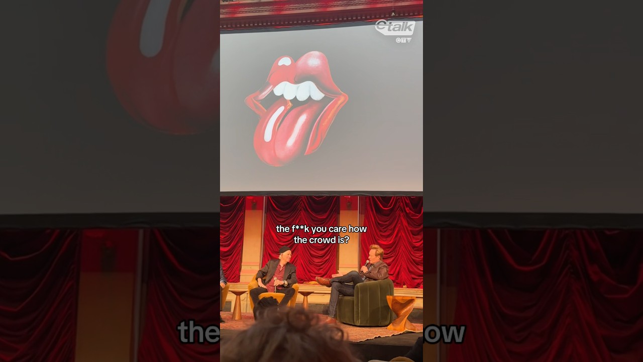 Conan O’Brien says Mick Jagger was nervous at the Oscars - YouTube