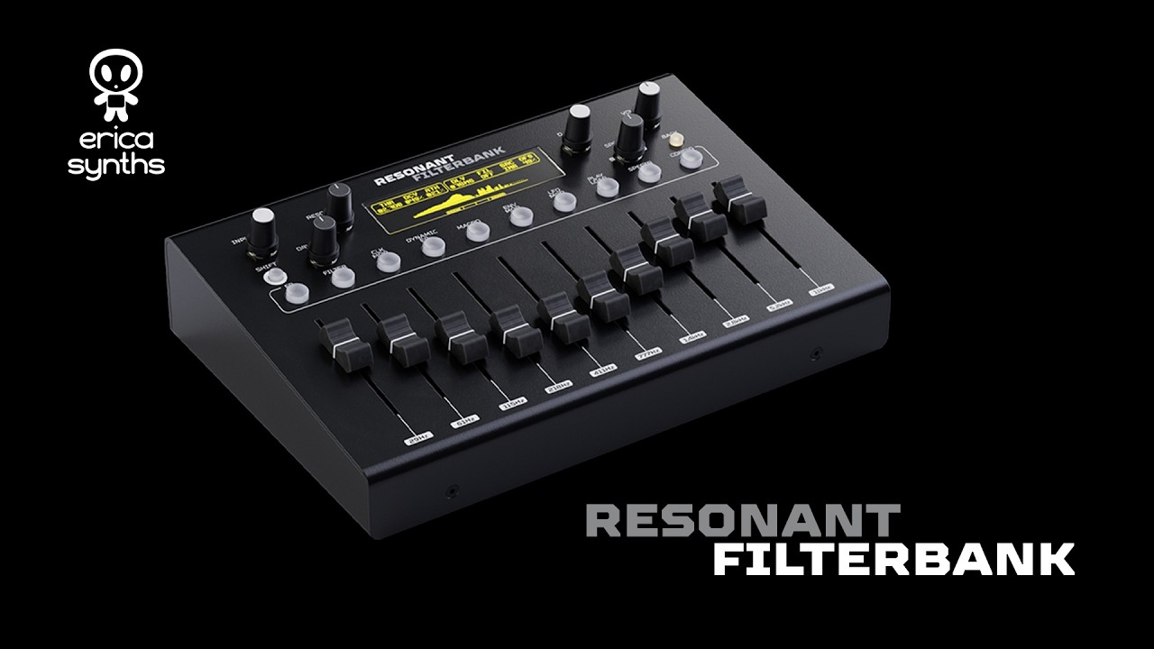 Erica Synths Resonant Filterbank Intro - YouTube