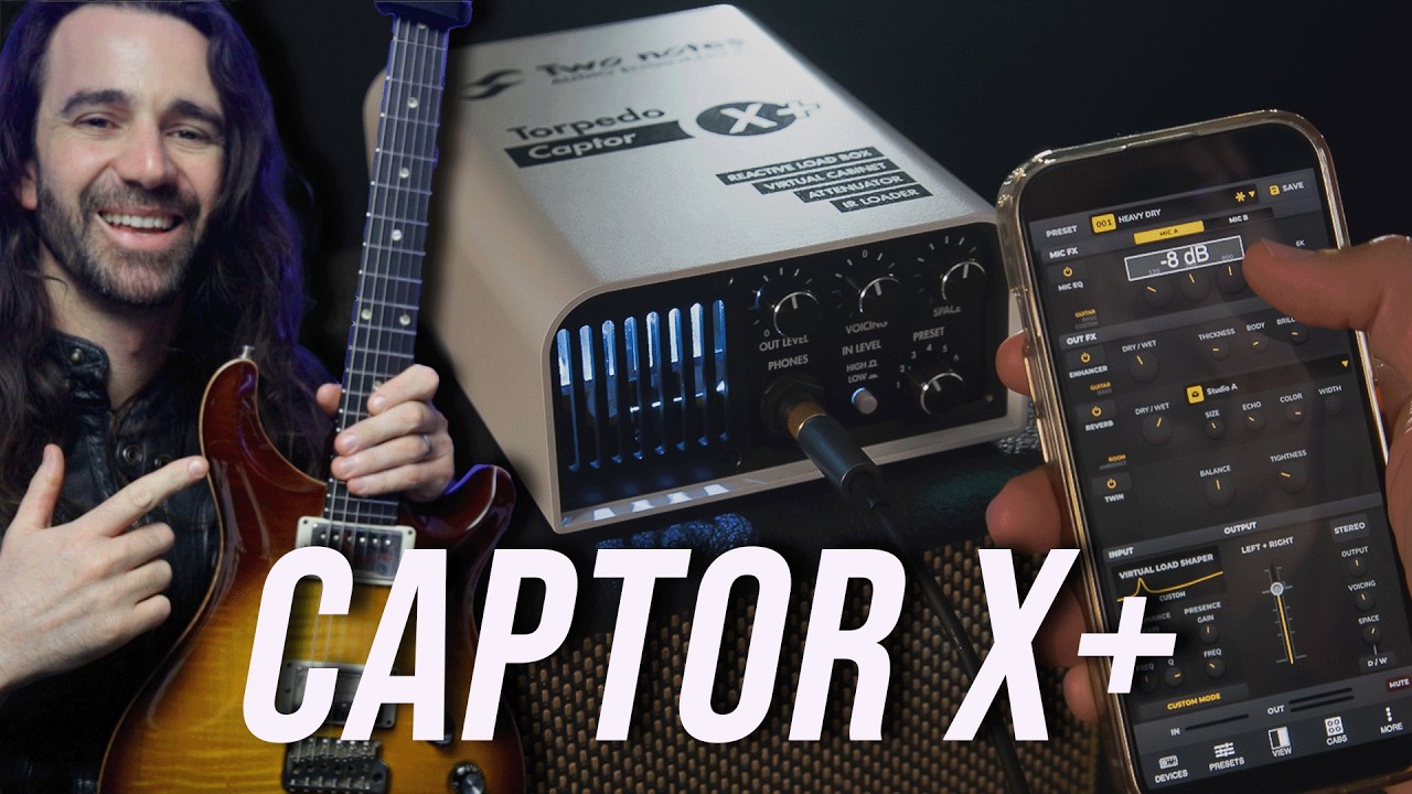 Two Notes Torpedo Captor X+ - YouTube