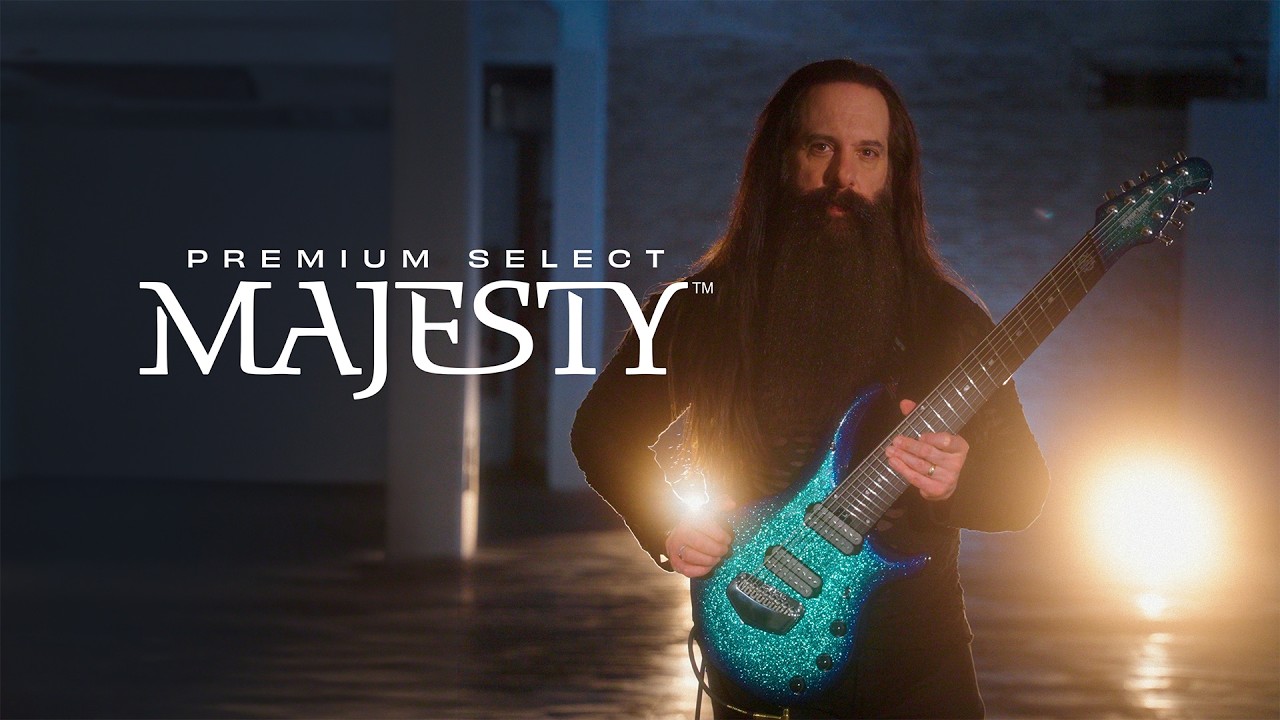 Ernie Ball Music Man: Majesty Premium Select Ka’anapali Dream - YouTube