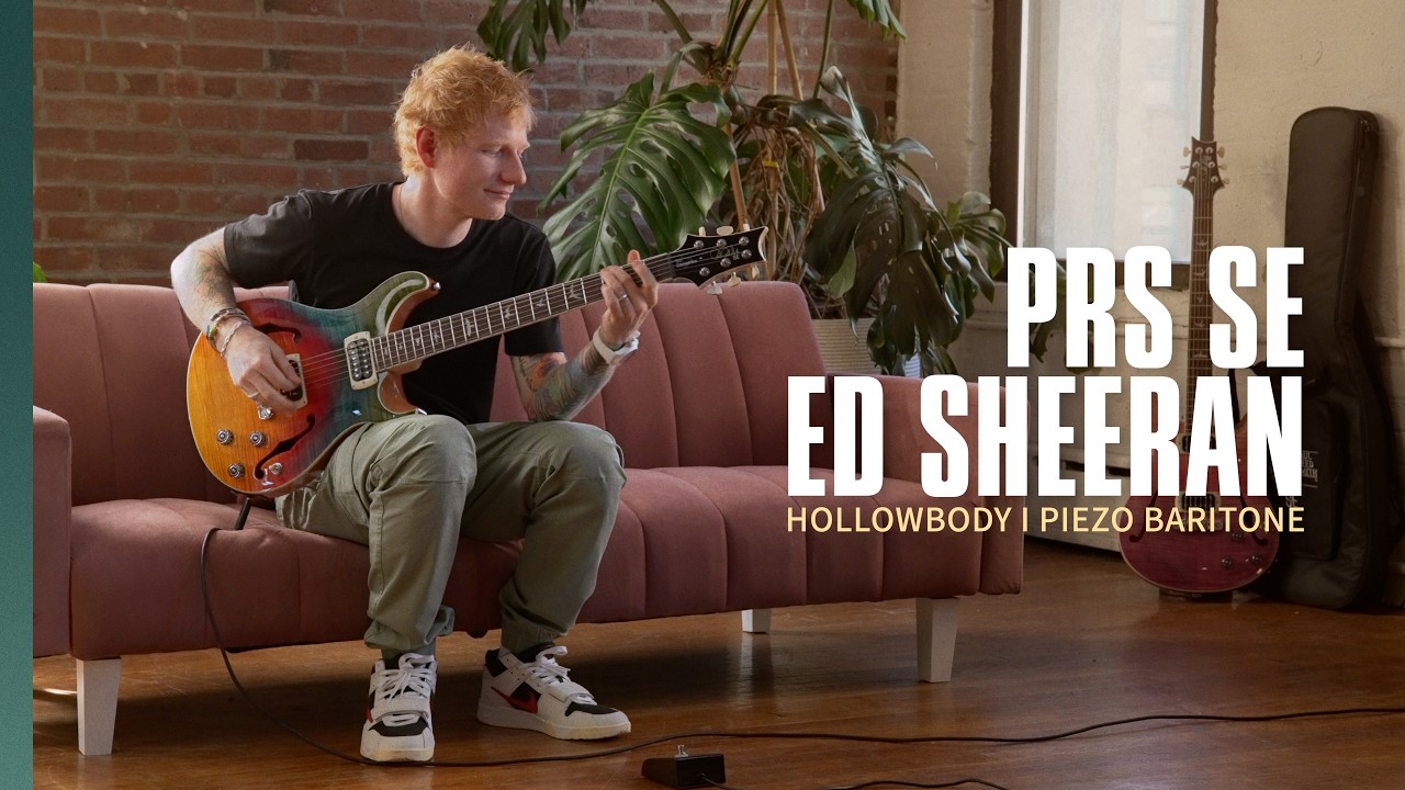 SE Ed Sheeran | Hollowbody I Piezo Baritone | PRS Guitars - YouTube